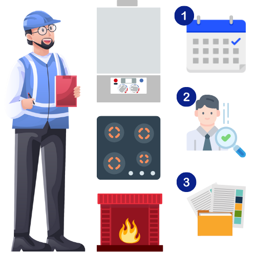 Step-by-step process for landlords