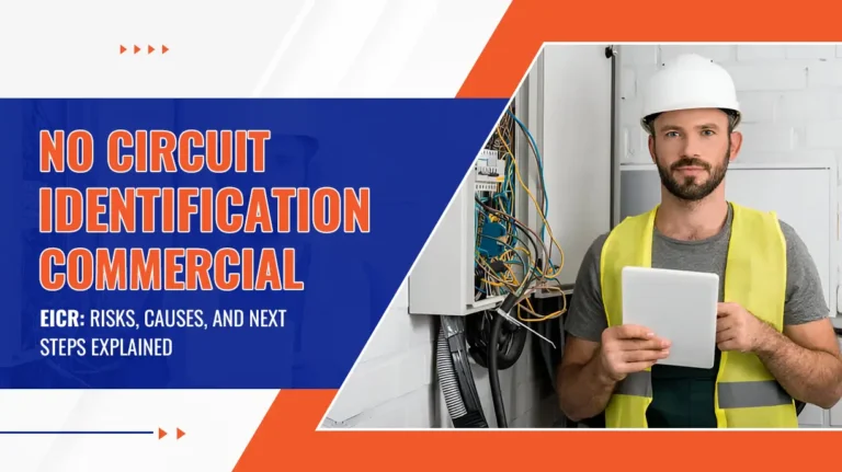 No Circuit Identification on Commercial EICR Risks, Causes, and Next Steps Explained