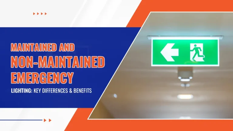 Maintained and Non-Maintained Emergency Lighting Key Differences and Benefits