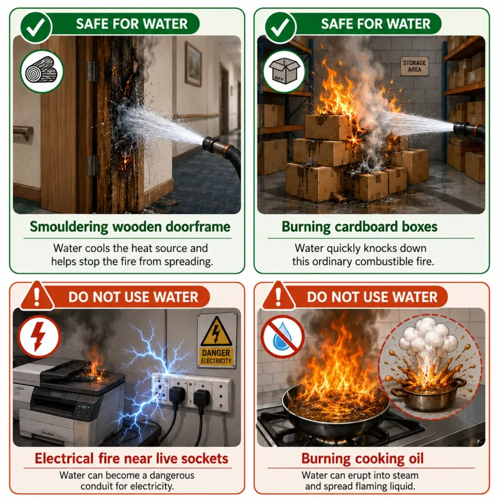 Foam Fire Extinguishers for Solids and Liquids
