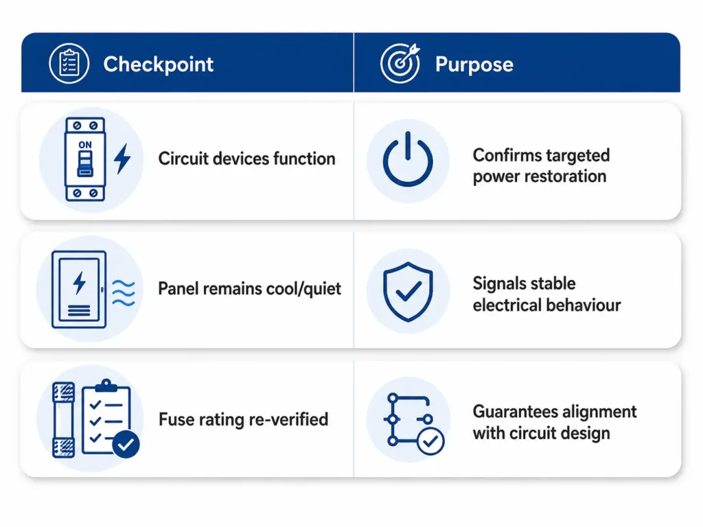 What to Check After Replacing a Fuse