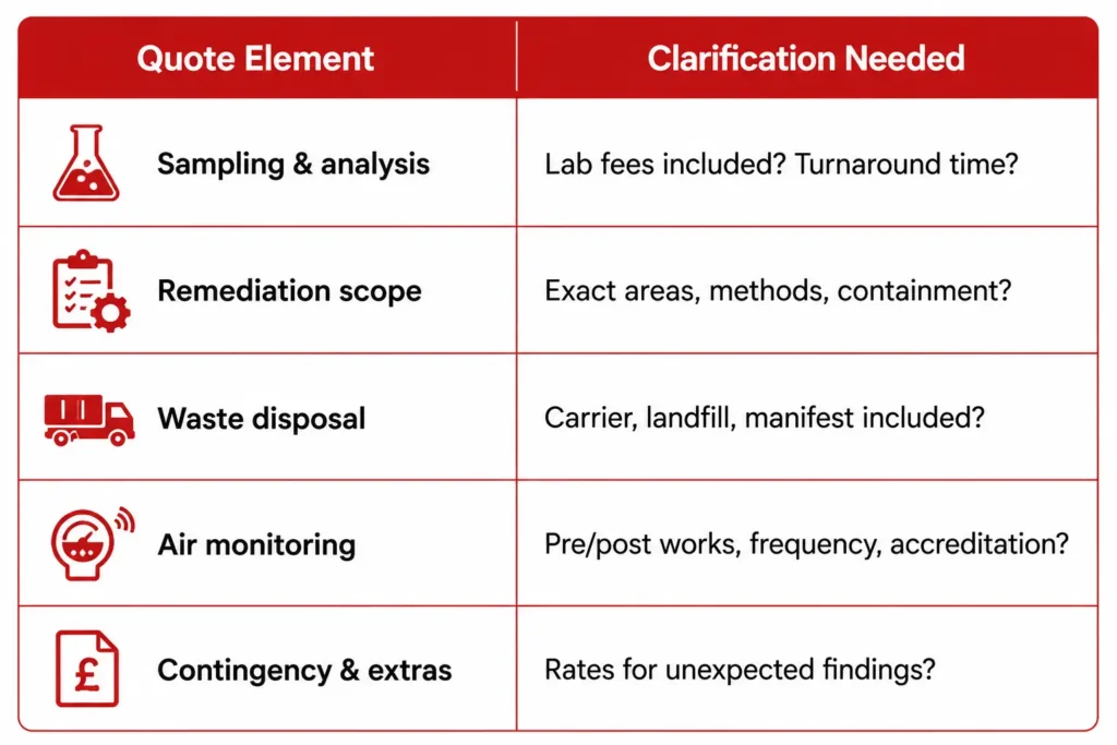 Choose an Asbestos Surveyor: Qualifications, Accreditation and Red Flags / How Much Is an Asbestos Survey