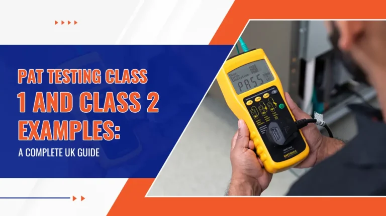 PAT Testing Class 1 and Class 2 Examples A Complete UK Guide