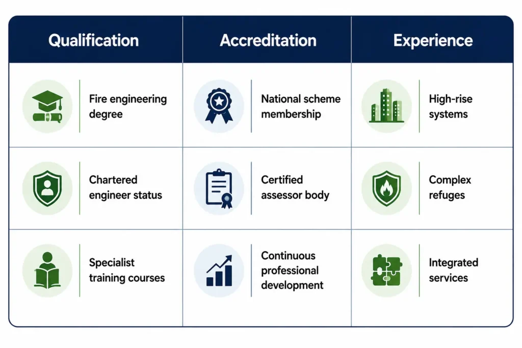 Who Can Carry Out a Type 2 Assessment: Qualifications and Accreditation / Type 2 Fire Risk Assessment